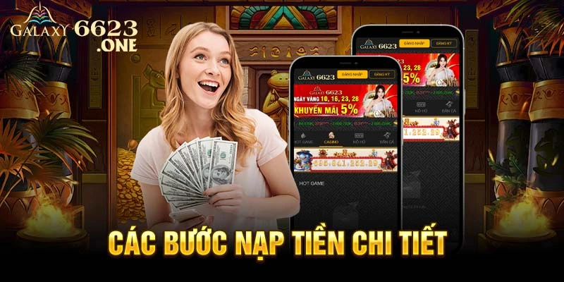 Các bước nạp tiền chi tiết nhất