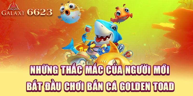 Những thắc mắc của người mới bắt đầu chơi Bắn cá golden toad