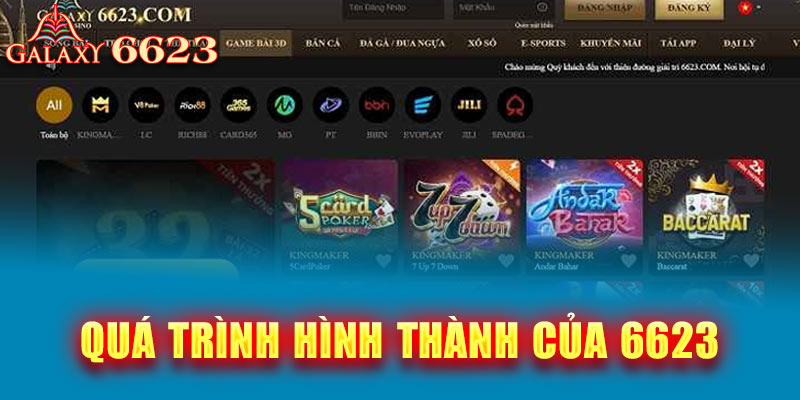 Quá trình hình thành của 6623